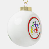 Whack-A-Do Keramische Bal Ornament (Links)