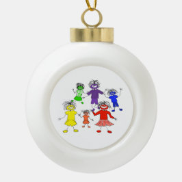 Whack-A-Do Keramische Bal Ornament