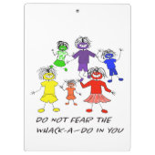 Whack-A-Do Klembord (Achterkant)