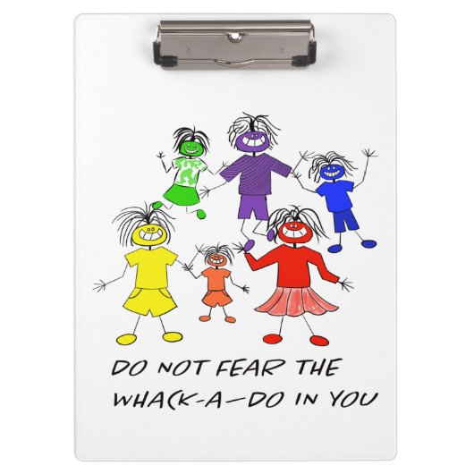 Whack-A-Do Klembord (Voorkant)