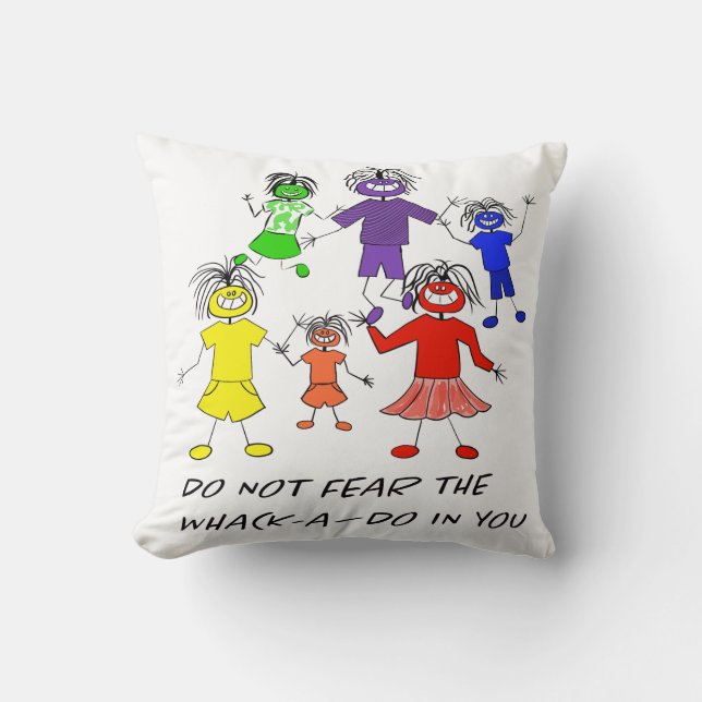 Whack-A-Do Kussen (Voorkant)
