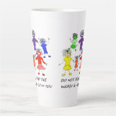 Whack-A-Do Latte Mok (Voorkant)