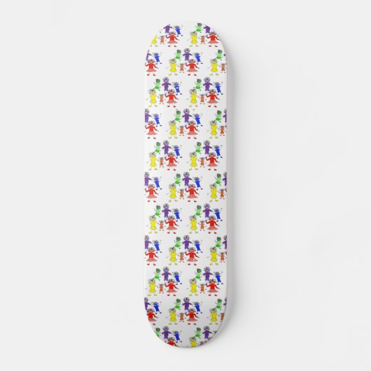 Whack-A-Do Persoonlijk Skateboard (Voorkant)