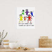 Whack-A-Do Poster (Keuken)