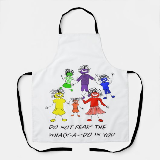 Whack-A-Do Schort (Voorkant)