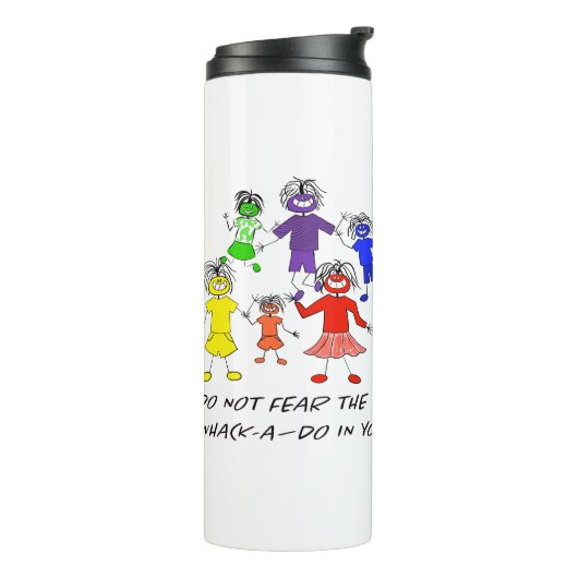 Whack-A-Do Thermosbeker (Gedraaid links)