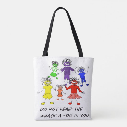 Whack-A-Do Tote Bag (Achterkant)