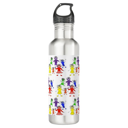 Whack-A-Do Waterfles (Voorkant)