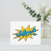 Whack Comic Book Briefkaart (Staand voorkant)