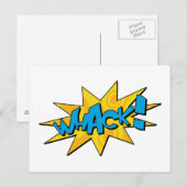 Whack Comic Book Briefkaart (Voorkant / Achterkant)