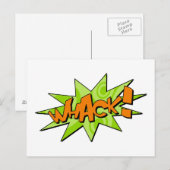 Whack Comic Book Briefkaart (Voorkant / Achterkant)