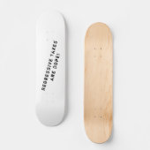 Whack Persoonlijk Skateboard (Voorkant)