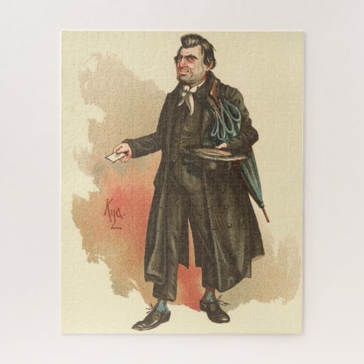 Whackford Squeers, Kyd, Dickens Nicholas Nickleby Legpuzzel (Verticaal)