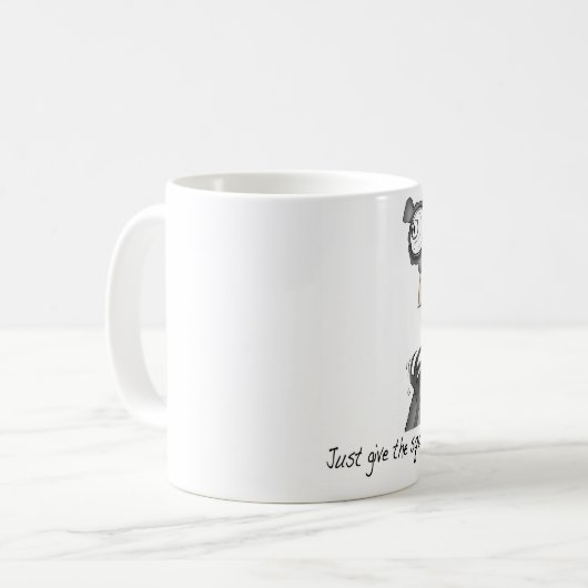 Whacky Squirrel Mok (Voorkant links)