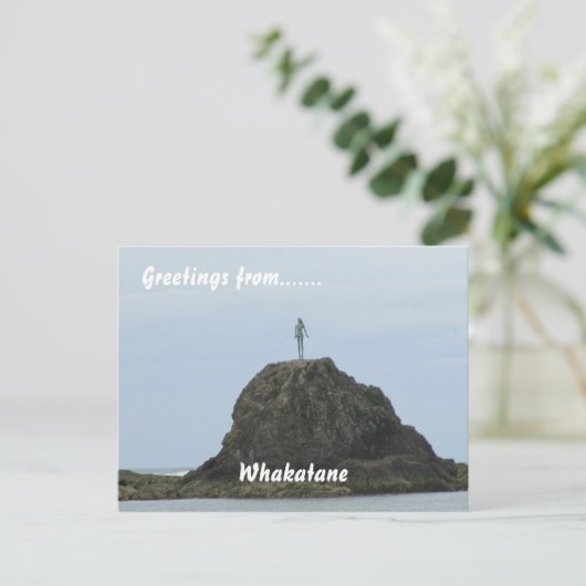Whakatane, BOP, Nieuw-Zeeland Briefkaart (Staand voorkant)