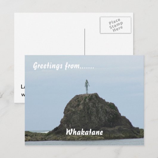 Whakatane, BOP, Nieuw-Zeeland Briefkaart (Voorkant / Achterkant)