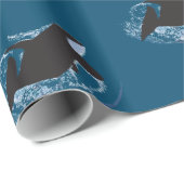 Whale Art Cadeaupapier (Rol Hoek)