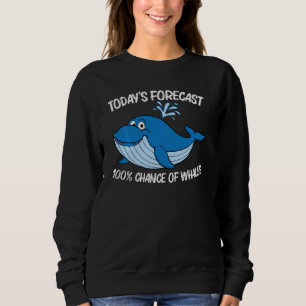 Whale Art voor mannen Orca Narwhal Blue Whales P Trui