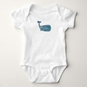 Whale Baby Bodysuit (Voorkant)