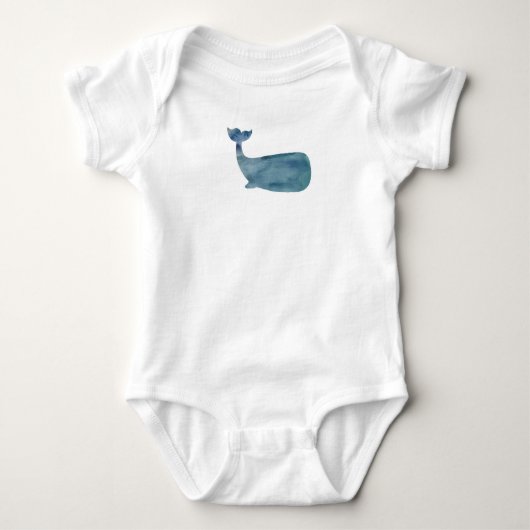 Whale Baby Bodysuit (Voorkant)