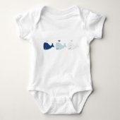 Whale Baby Bodysuit (Voorkant)