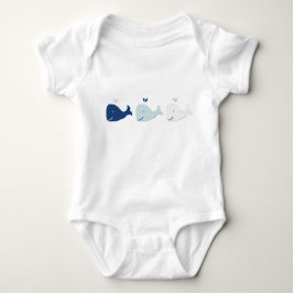 Whale Baby Bodysuit