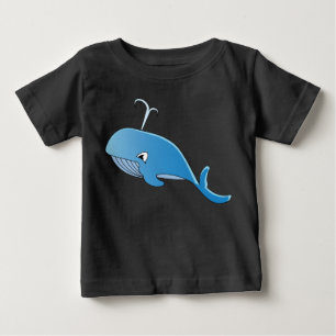 Whale - Baby Fine Jersey T-Shirt 