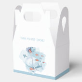 Whale Baby shower Dank u Bedankdoosjes (Geopend)