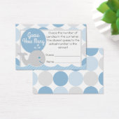 Whale Baby shower raad hoeveel Kaart er is (Bureau)