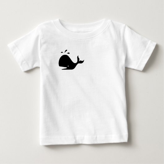 Whale Baby T-Shirt (Voorkant)