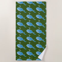 Whale - Beach Towel