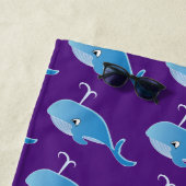 Whale - Beach Towel Strandlaken (In situ)