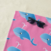 Whale - Beach Towel Strandlaken (In situ)