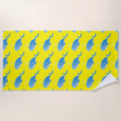 Whale - Beach Towel Strandlaken (Voorkant)