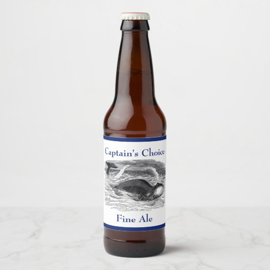  Whale Bierflesetiket Bier Etiket (Voorkant)