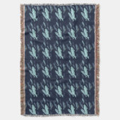 Whale Blanket Beluga Whale Art Throw Blankets Blan Deken (Voorkant Verticaal)