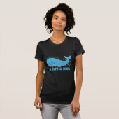 Whale Blue voelen T-shirt (Voorkant volledig)
