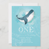 Whale Boy Verjaardag Kaart (Voorkant)