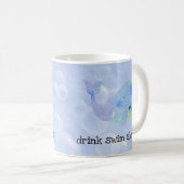 Whale Bubbles Mok zwemmen (Voorkant rechts)