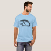 Whale Call: Red jezelf! T-shirt (Voorkant volledig)