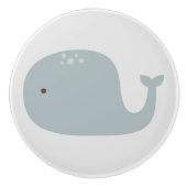 Whale Ceramic Pull Keramische Knop (Voorkant)