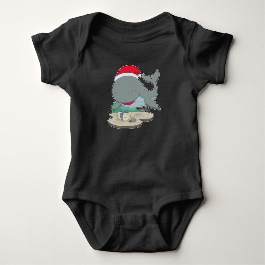 Whale Christmas-pakket Romper (Voorkant)