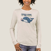 Whale-Come to the Party Tri-Blend Shirt (Voorkant)
