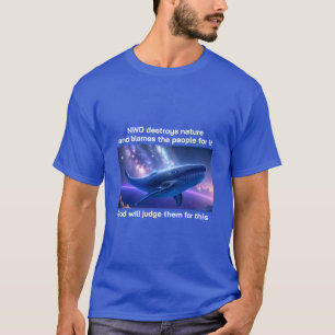 Whale Comeback (donker) T-shirt