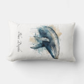 Whale Cove Kust Slaapkamer Accent Kussen (Voorkant)