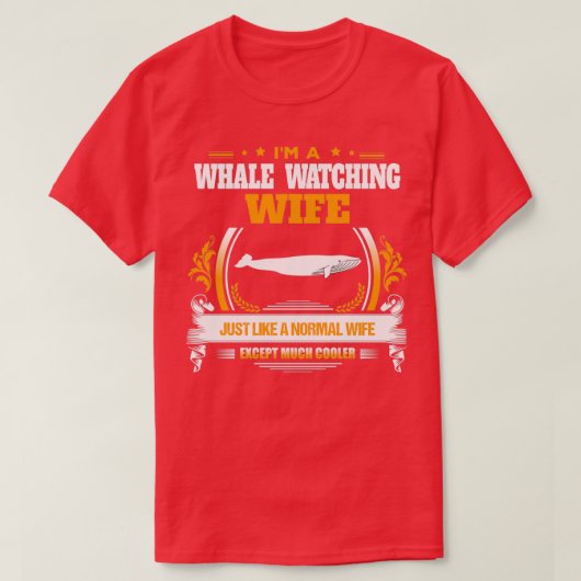 Whale die met Kerstmis en met een feestdag rondkij T-shirt (Design voorkant)
