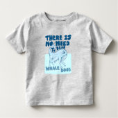 Whale Dog funny creature Kinder Shirts (Voorkant)