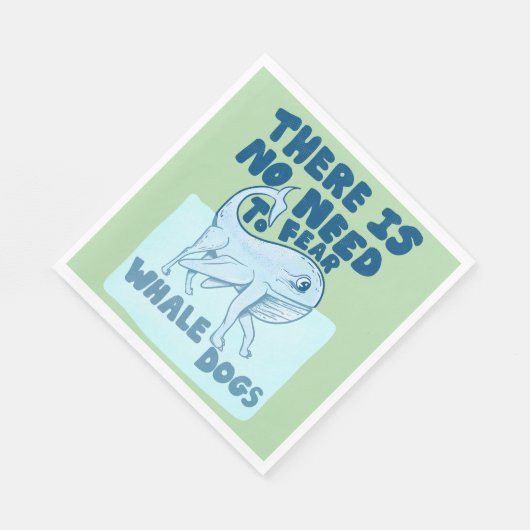 Whale Dog funny creature Servet (Hoek)