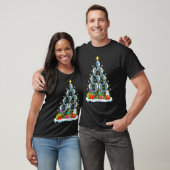 Whale Fish   Xmas Holiday   Whale Christmas Tree T-shirt (Unisex)