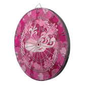 Whale flower of life dartbord (Voorkant Rechts)